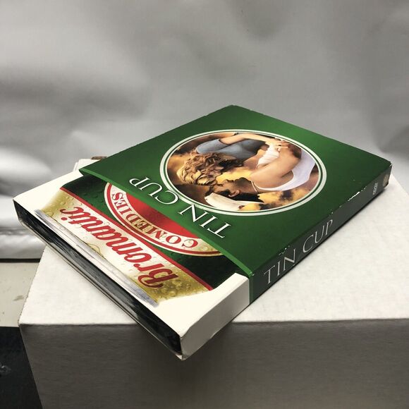 Bromantic Comedies Tin Cup DVD With Slipcover & Koozie Kevin Costner René Russo - Picture 3 of 10